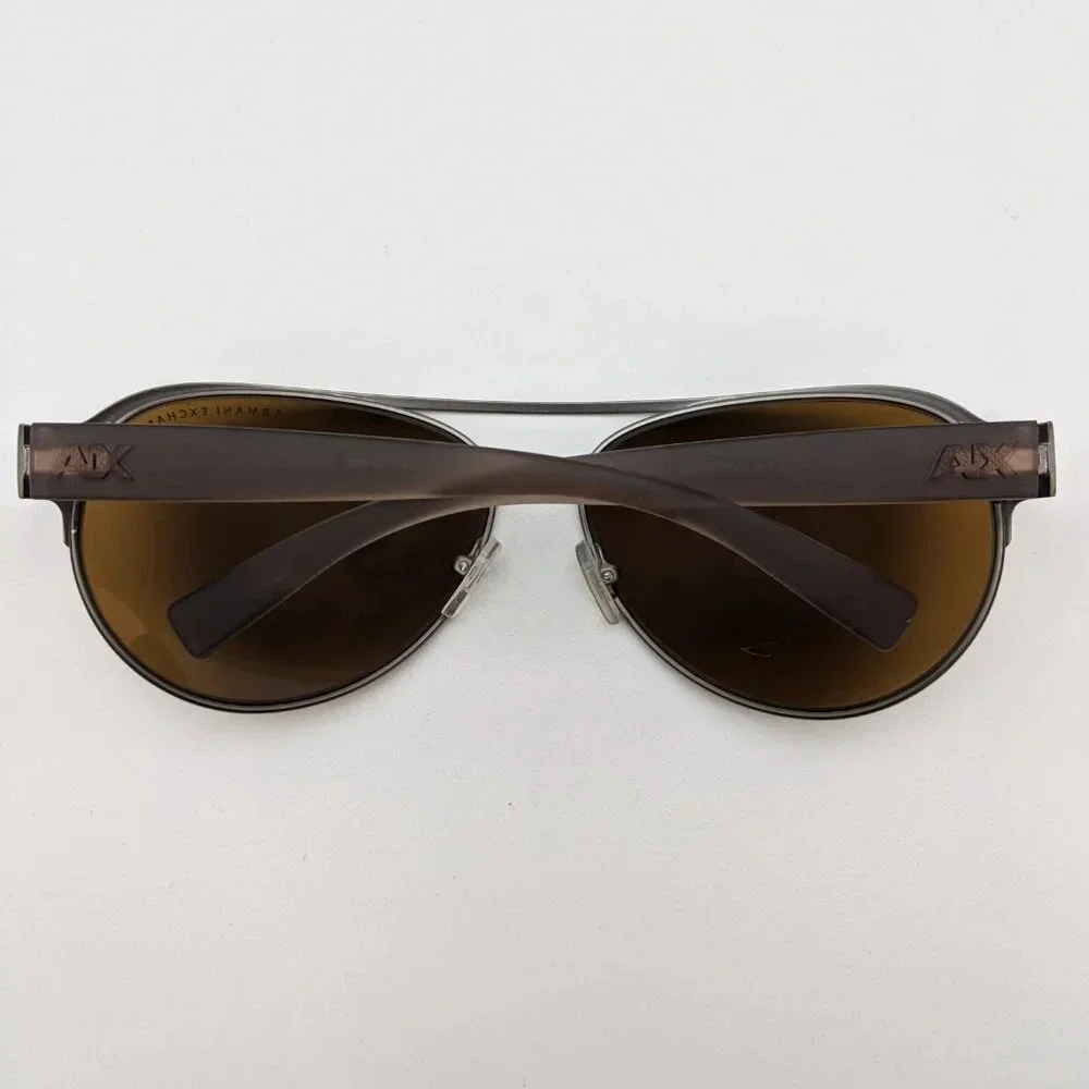 Armani Exchange AX2015S 6079/83 Polarized Aviator Sunglasses 62/14-125 / JLE838